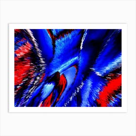 Acrylic Extruded Painting 230 Art Print