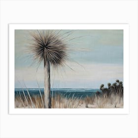 Australian Coastal Landscape Painting Art Print