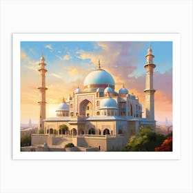 Islamic Mosque 20 Art Print