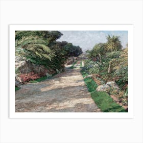 Garden Path 1 Art Print