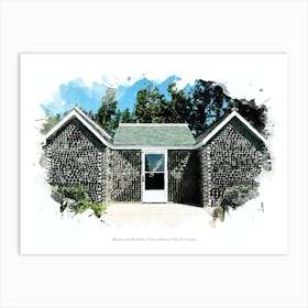 Maisons De Bouteilles, Prince Edward Island, Canada Art Print