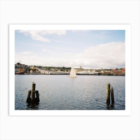 Boat Alone and Nordic Melancholia Art Print