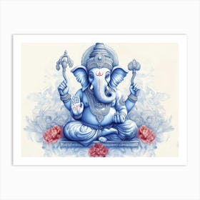 Ganesha Art Print