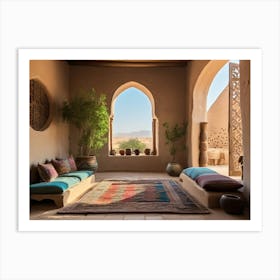 Room In The Desert 2 Art Print