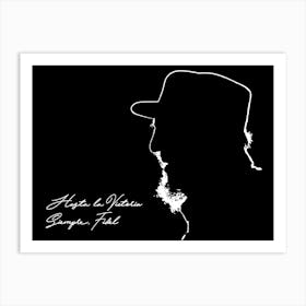 Fidel Castro, Presidente, Cuba, Havana 3 Art Print