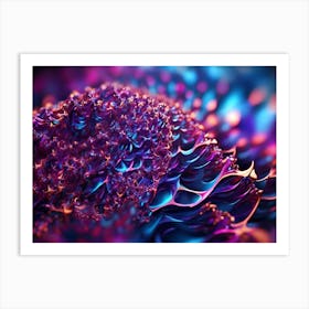 Abstract Flower Paintings Art Print Art Print