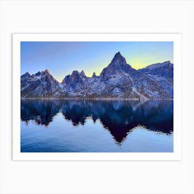 Fjords Of Greenland (Greenland Series) 4 Art Print