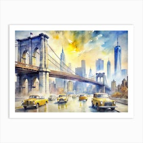 Brooklyn Bridge Art Print