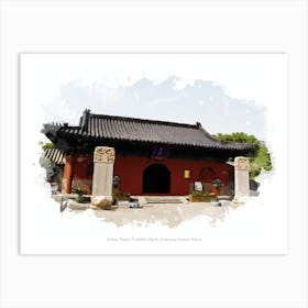 Zhihua Temple, Forbidden City & Dongcheng Central, Beijing Art Print