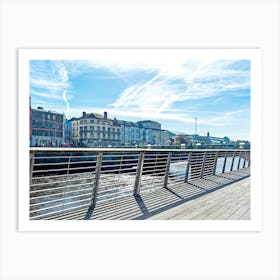 Sunny Day In Dublin Art Print