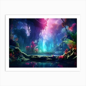 Fairytale Forest 4 Art Print