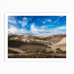 Sand Dunes Art Print