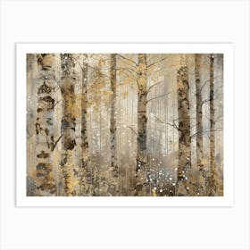 Birch Forest 6 Art Print