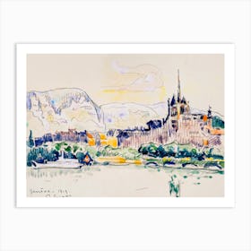 Genève (1919), Paul Signac Art Print