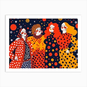 Polka Dots Art Print