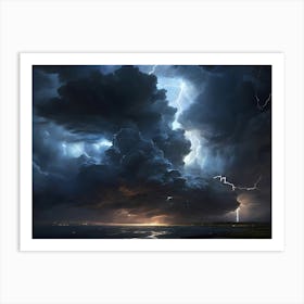 Lightning Storm 2 Art Print
