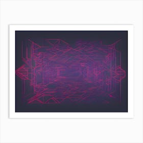 Tunnels Art Print