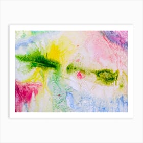 Abstract Watercolor Painting 9 Art Print