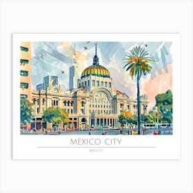 Mexico City 5 Art Print