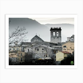 Old Town In Catalonia 20220101 192ppub Art Print