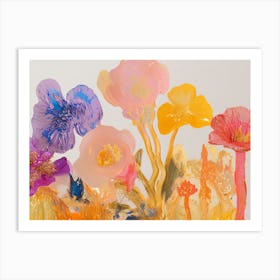 Flowers In A Vase 3 Art Print