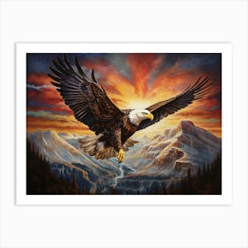 Bald Eagle 1 Art Print