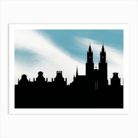 Amsterdam Skyline Art Print