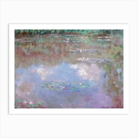 The Water Lily Pond (Clouds), (1903), Claude Monet Art Print