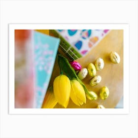 Easter Baskets 6 Art Print