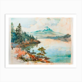 Mt Hood Art Print