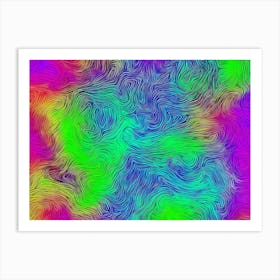 3d Background (85) Art Print