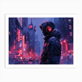 Night In The City Art Print