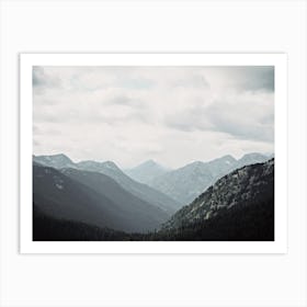 Wide Open Mountain Scenery Art Print