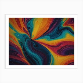 Abstract Painting 142 Art Print