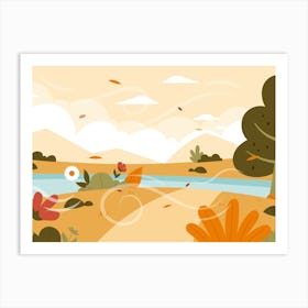 Autumn Landscape 4 Art Print