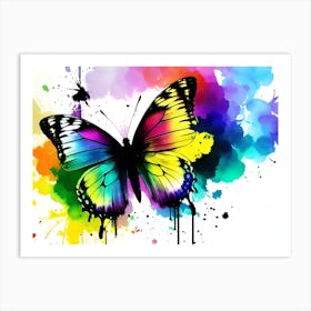 Colorful Butterfly 14 Art Print