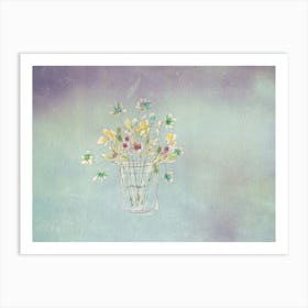 Flowers In A Vase 5 Art Print