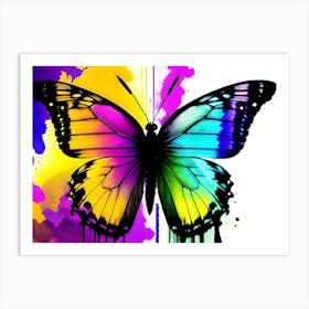 Colorful Butterfly 12 Art Print