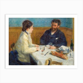 Luncheon, Pierre Auguste Renoir Art Print