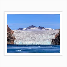 Glacier In Greenland (Greenland Series) 2 Art Print