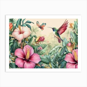 Hummingbird Art Print