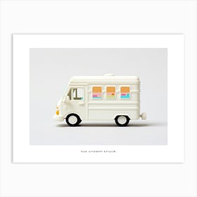 Toy Car Ice Cream Truck Poster Art Print