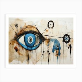 Eye Of The Tiger 7 Art Print