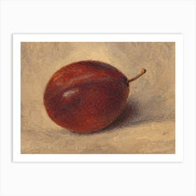 Plum fruit Art Print