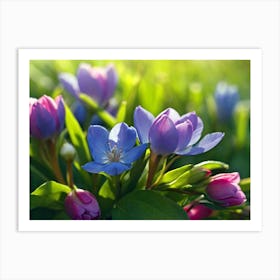 Spring Flowers Art Print