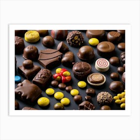 Chocolates 2 Art Print