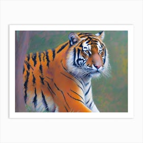 Stealth Tiger Art Print