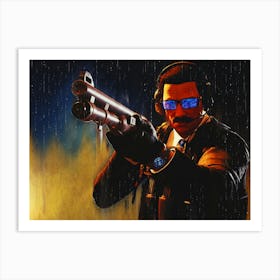 Warden Rainbow Six Siege Art Print