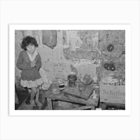 Mexican Girl In Kitchen, San Antonio, Texas By Russell Lee Art Print