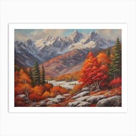 Autumn Landscape Art Print